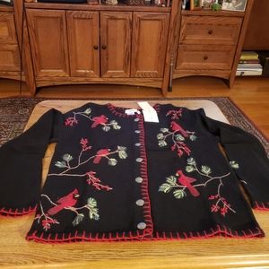 Coldwater Creek NWT button Front Cardigan Small